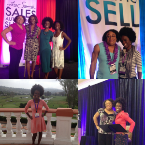 My accountability partner, Rosetta Thurman, founder of Happy Black Woman